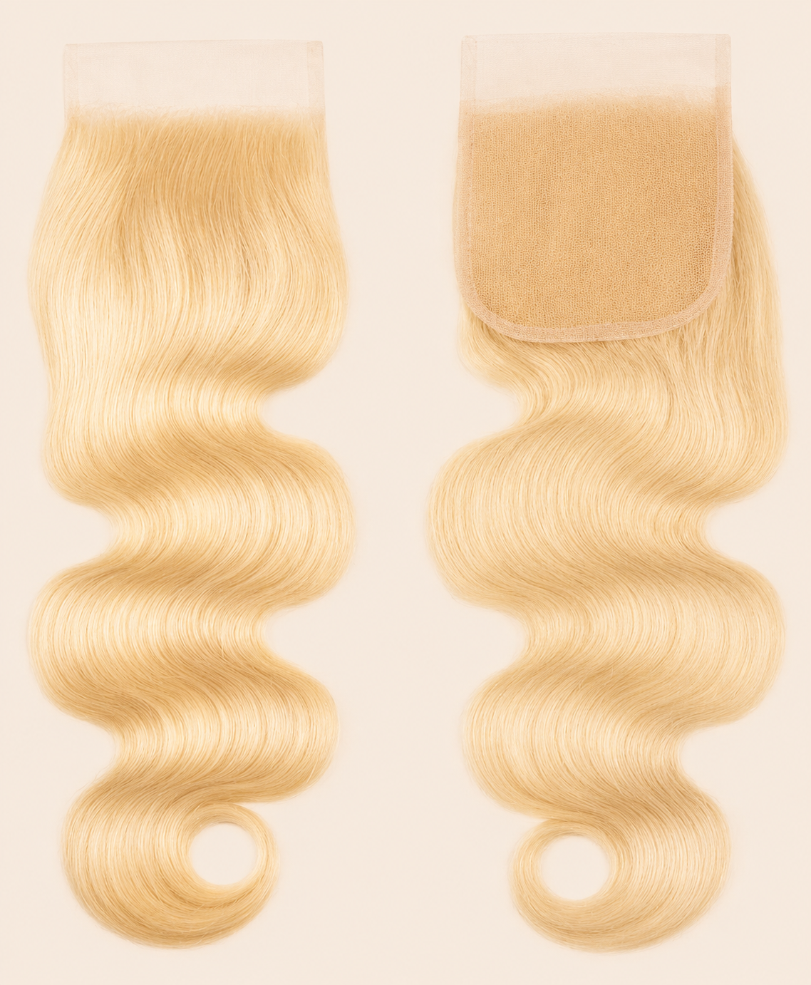 Virgin #613 Blonde HD Closures