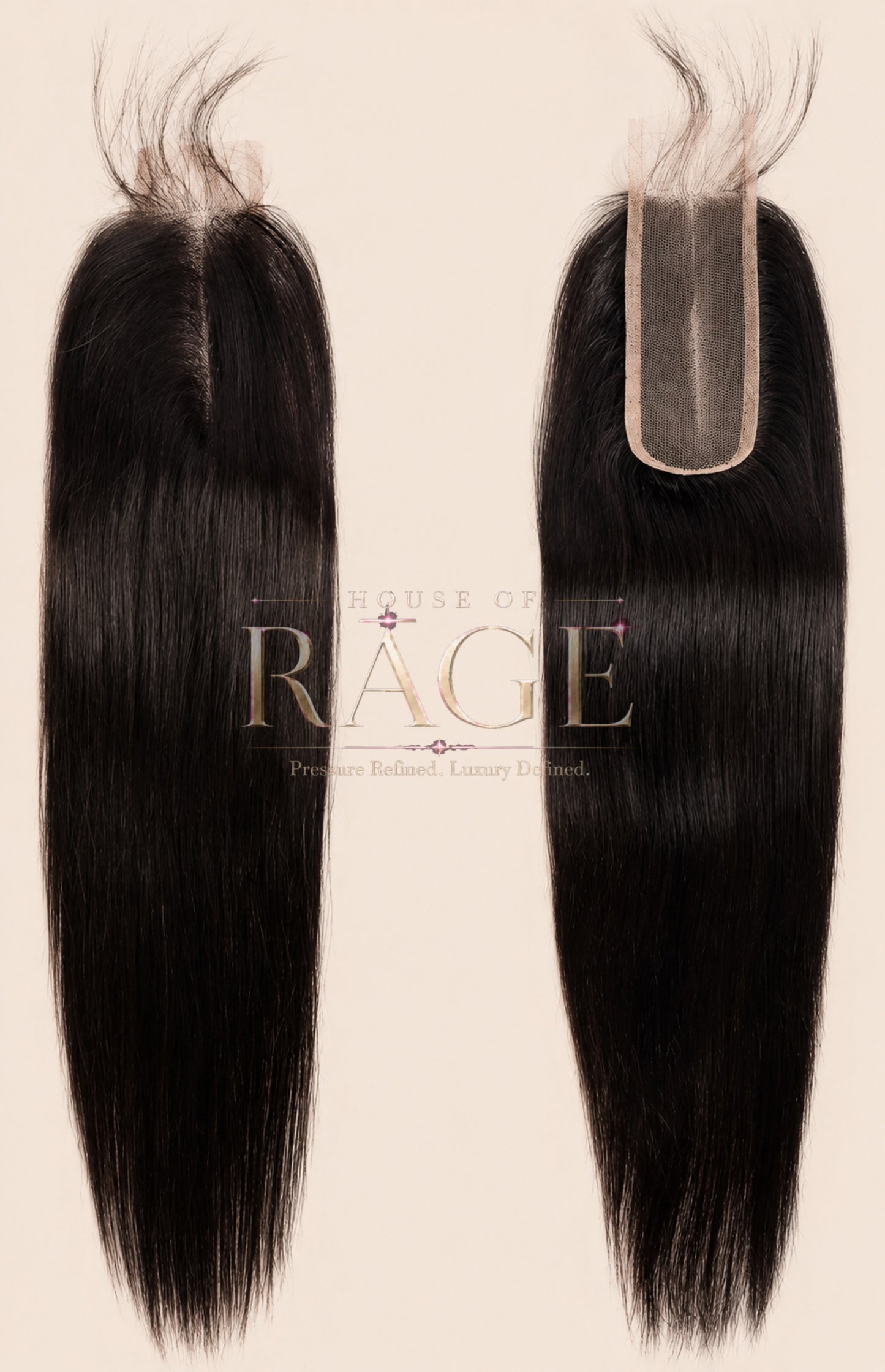 Raw Luxury Natural Color HD Closures